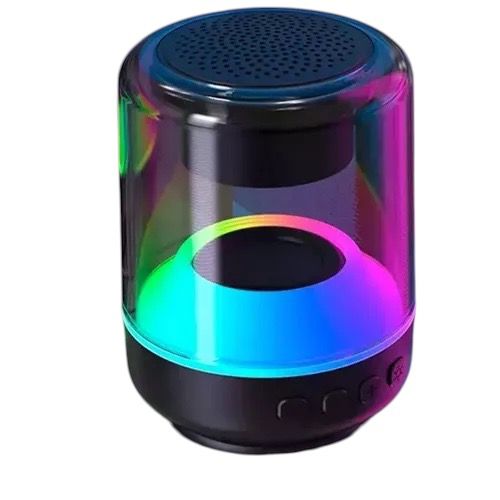 Mini Altavoz Inalámbrico Multicolor LED