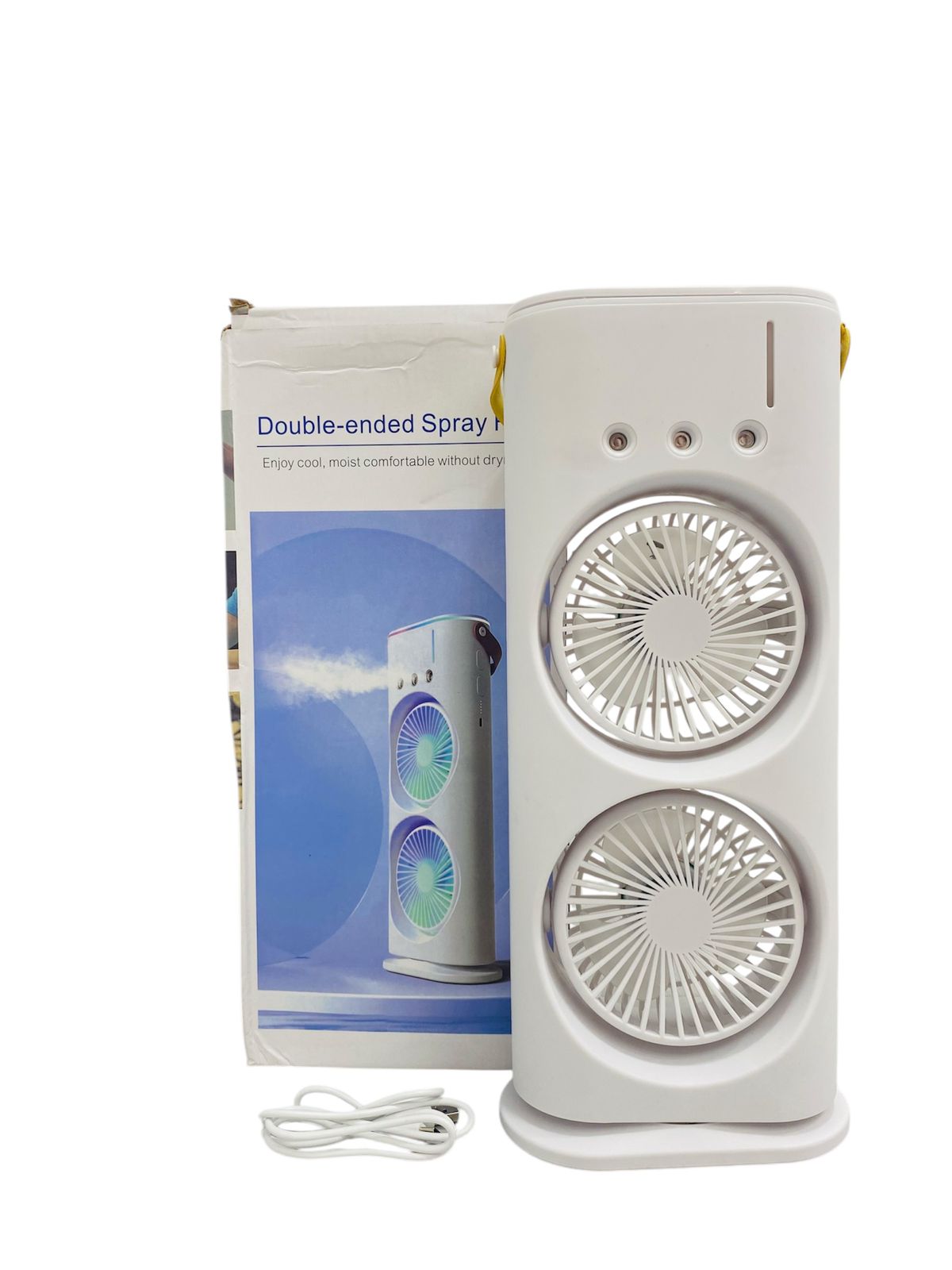 Ventilador Portátil con Nebulización 