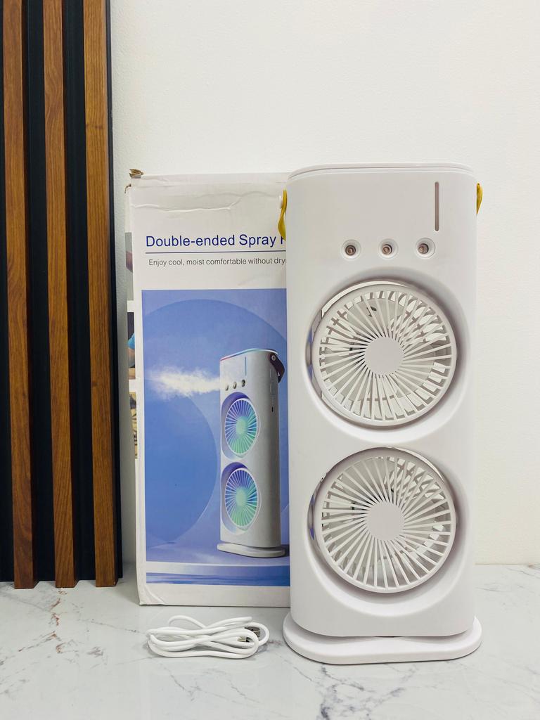 Ventilador Portátil con Nebulización 