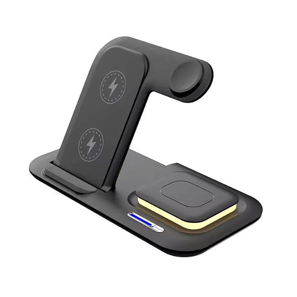 Cargador Inalámbrico 5 en 1 - Compatible con iPhone y Android